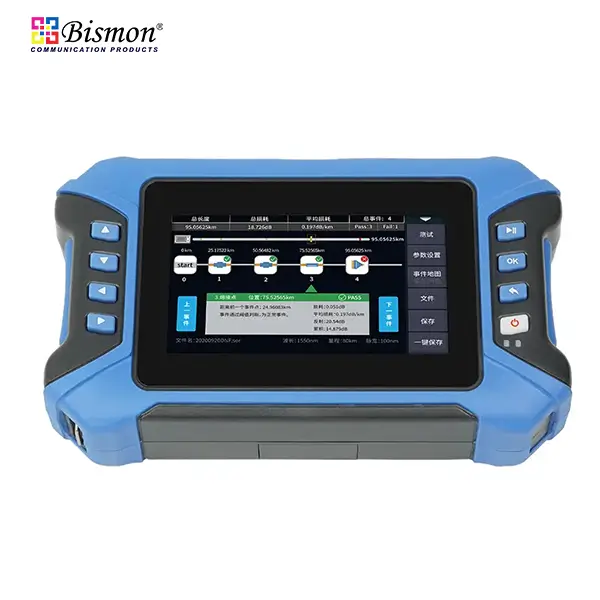F1 Mini OTDR 4.3-in LCD touchscreen SM 1310/1550nm(32/30dB)